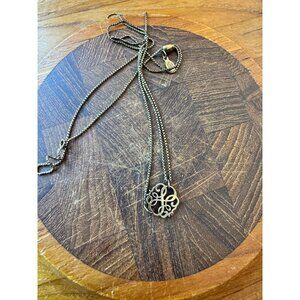 Alex and Ani Path of Life Necklace Adjustable Slide 14K over Sterling Silver